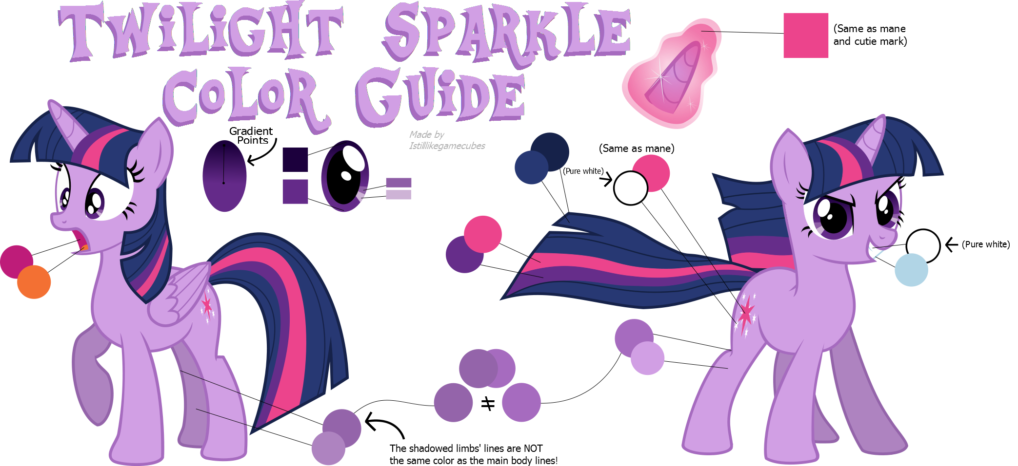 Twilight Color Guide (Colors From Hubworld)