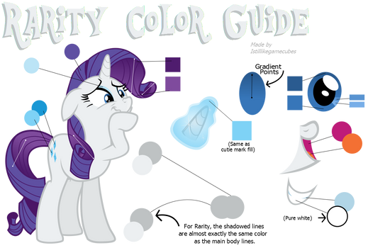 Rarity Color Guide (Colors From Hubworld)
