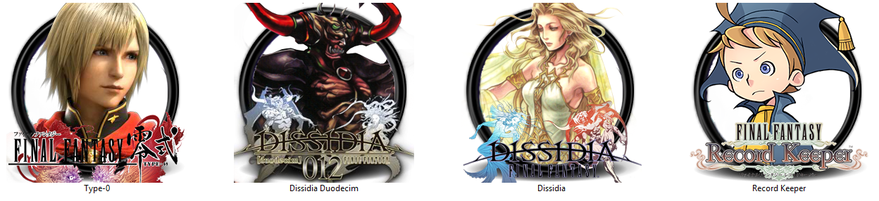 Final Fantasy others games' icons pack for windows by YuukiNatsuno on ...