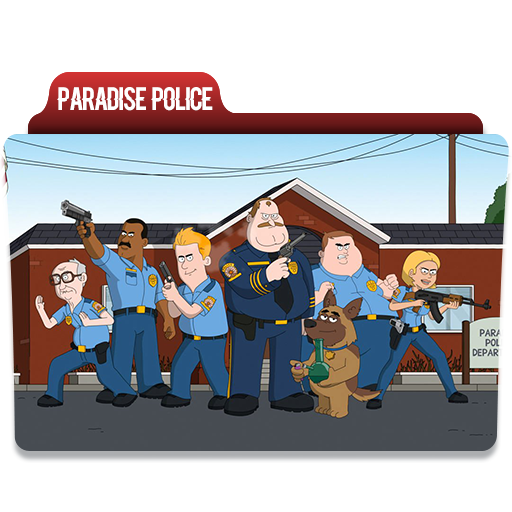 Paradise Police TV Series Folder Icon by zFenixs on DeviantArt