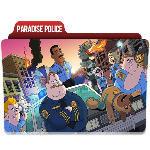 Paradise Police TV Series Folder Icon by zFenixs on DeviantArt