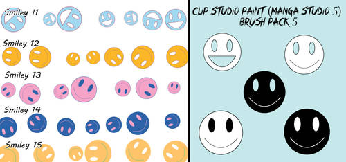 Clip Studio Paint (Manga Studio 5) Brush Pack 5