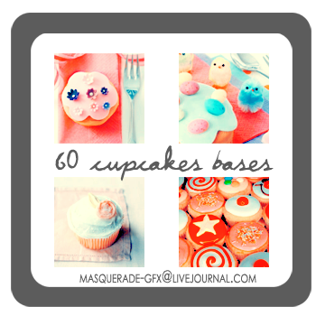 Icon Bases - Cupcakes