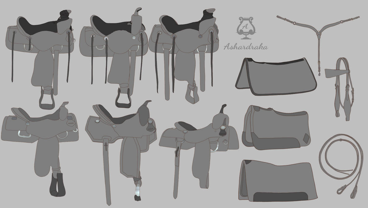 F2U western tack lines by Ashardraka on DeviantArt