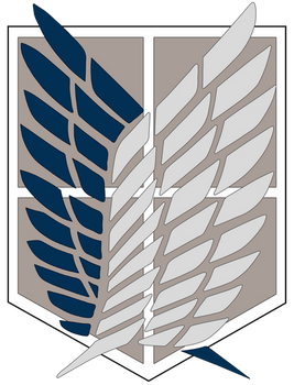 Attack On Titan [Survey Corps Logo]