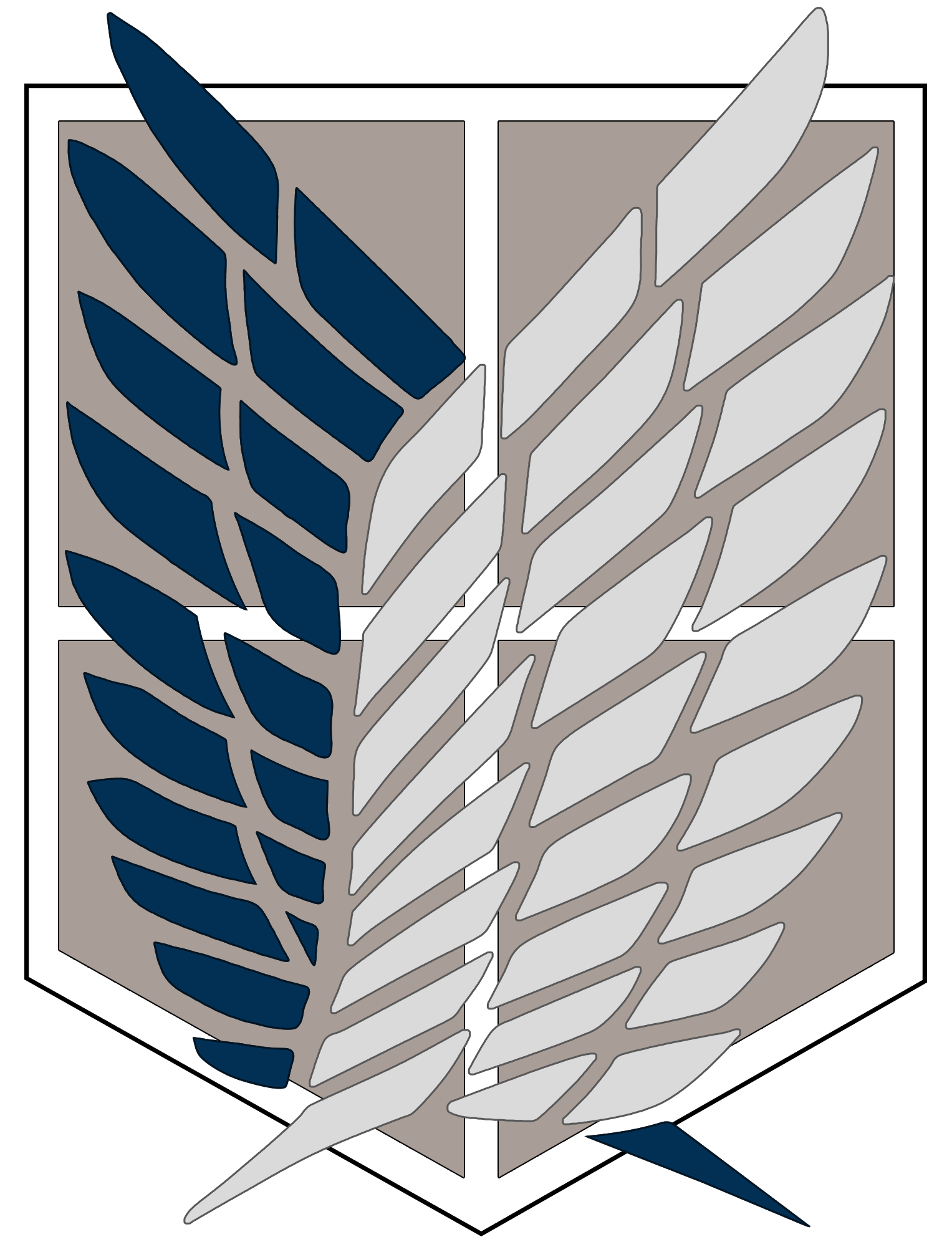 Aot survey corps logo