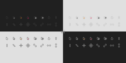 Minimalistic V3 cursor