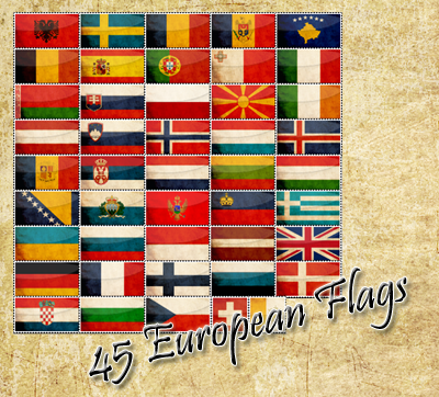 european flags by shetty05