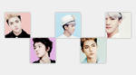 ICON PACK 01 : SEHUN [100x100] by introvartx