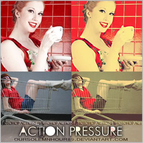 PHOTOSHOP ACTIONS+PRESSURE