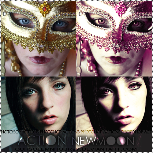 PHOTOSHOP ACTIONS+NEWMOON