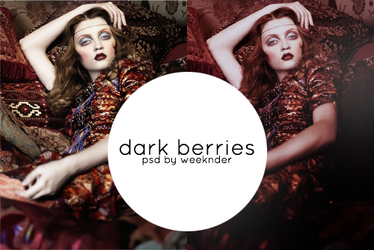Dark Berries | psd coloring