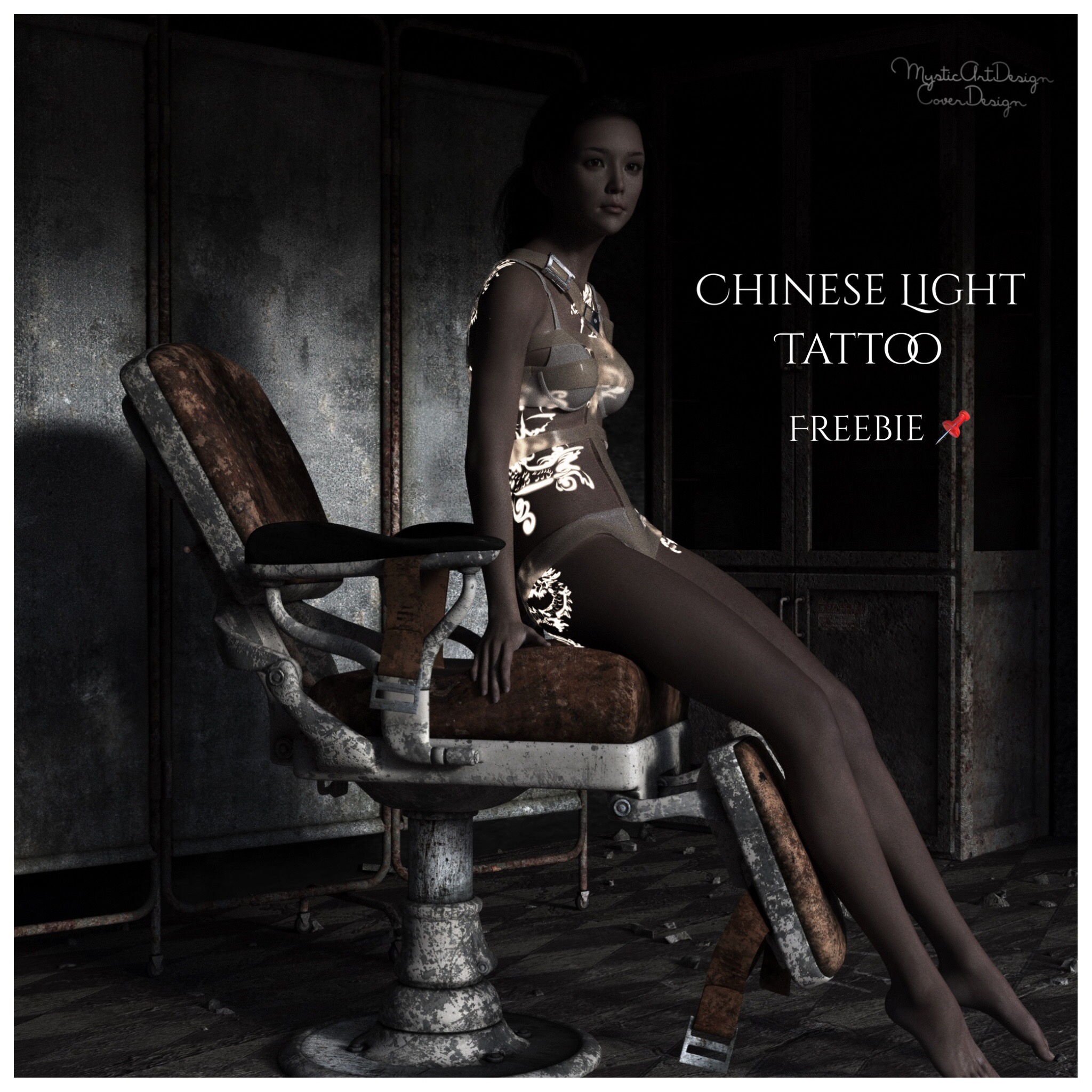 MysticArtDesign Chinese Light Tattoos