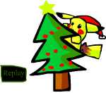 Christmas Tree and Pikachu