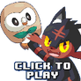 Rowlet, Litten, Popplio - Pokemon FLASH Animation