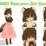 [MMD] Raccoon Girl Download