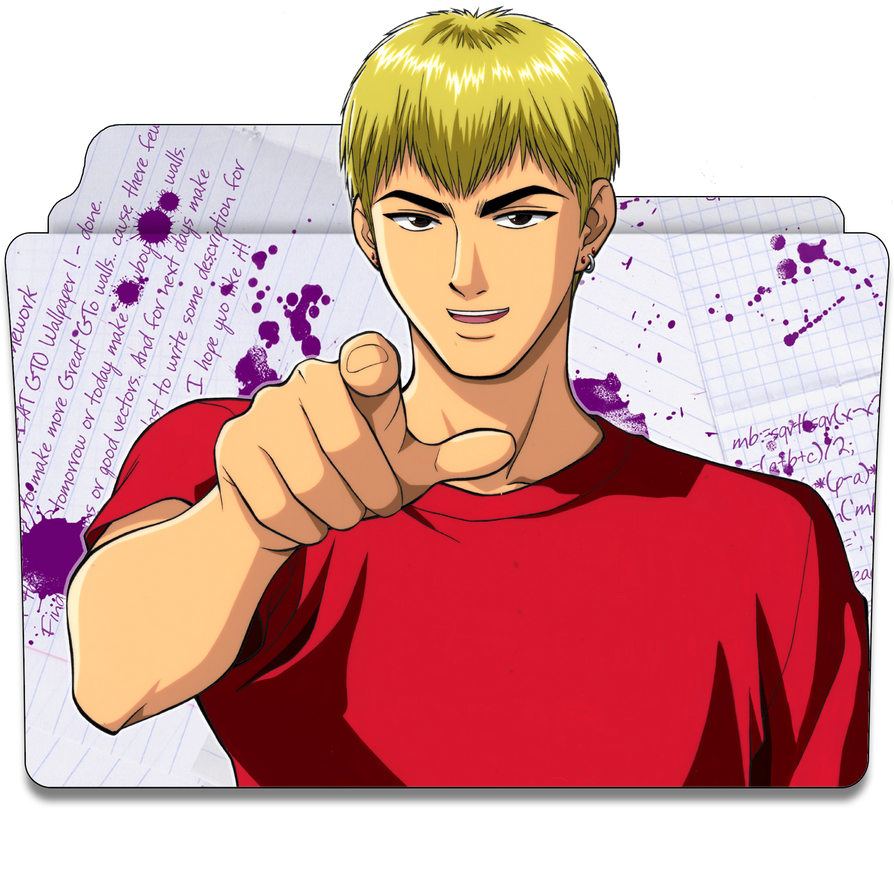 Great Teacher Onizuka (GTO) Folder Icon by khafaga007 on DeviantArt