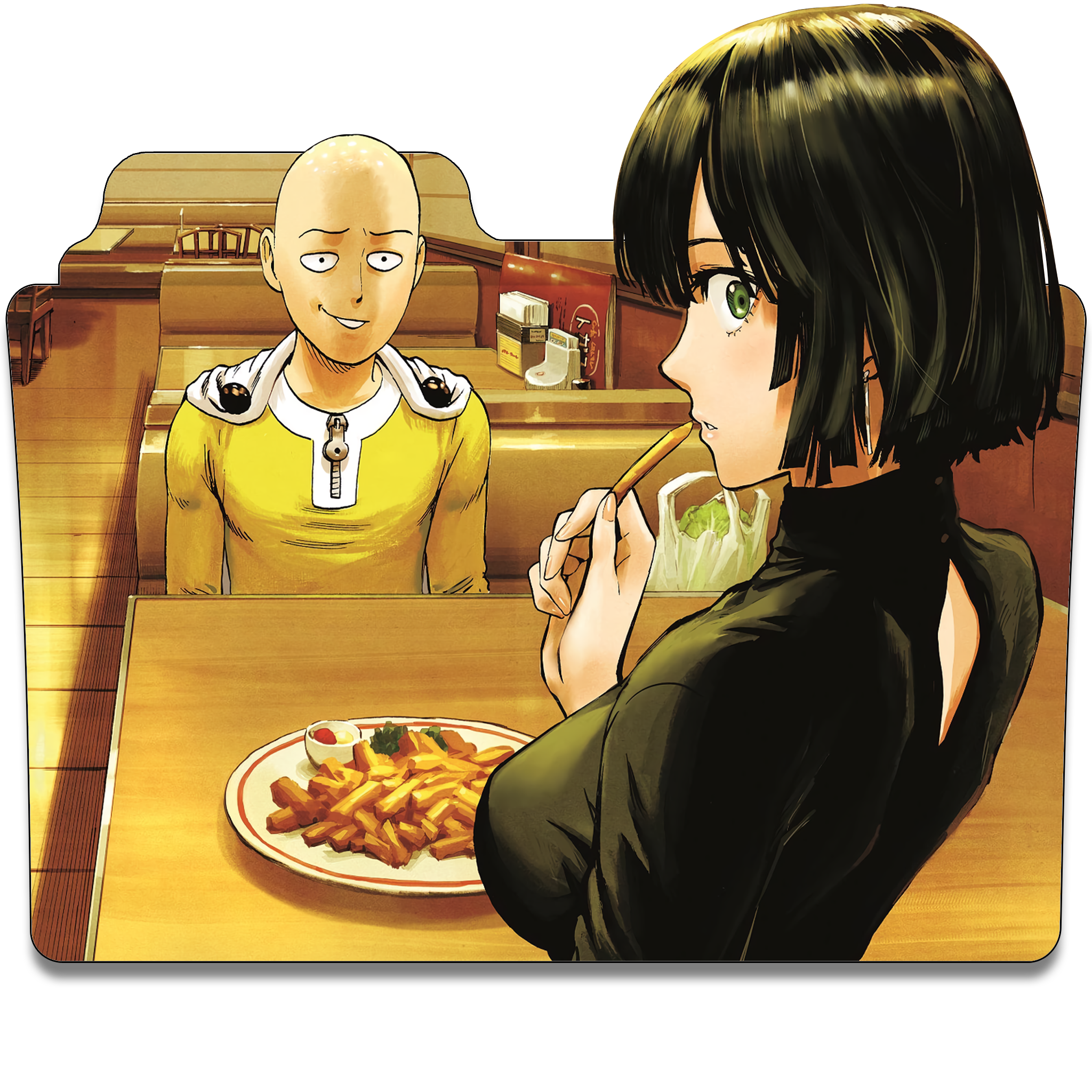 One Punch Man (15) - Folder Icon by khafaga007 on DeviantArt