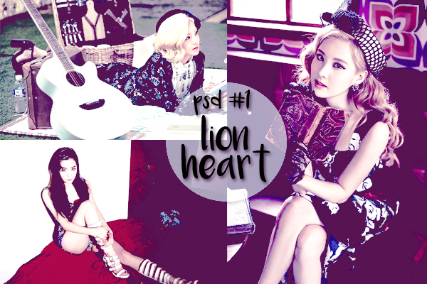 PSD #1 - Lion Heart