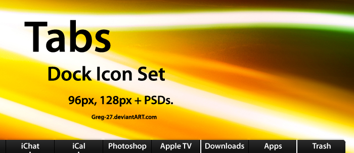 Tabs Dock Icons