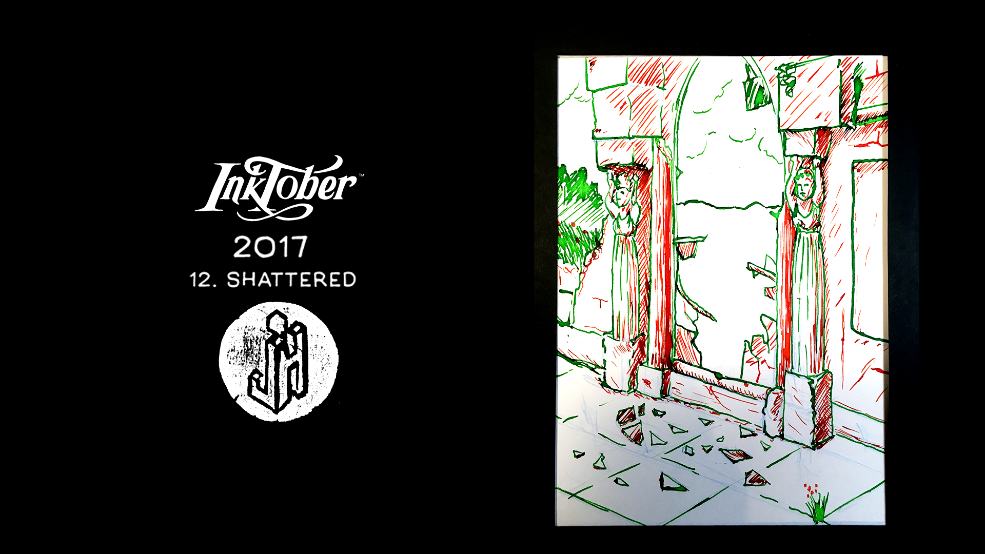 Inktober 2017 day 12 : Shattered by seinenkakumeidjuru on DeviantArt
