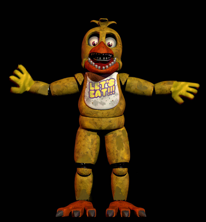 I'm finally Finished my Fixed Withered Chica's Art!