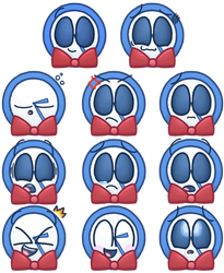 Clock emoji pack