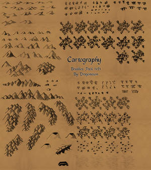 Cartography brushes