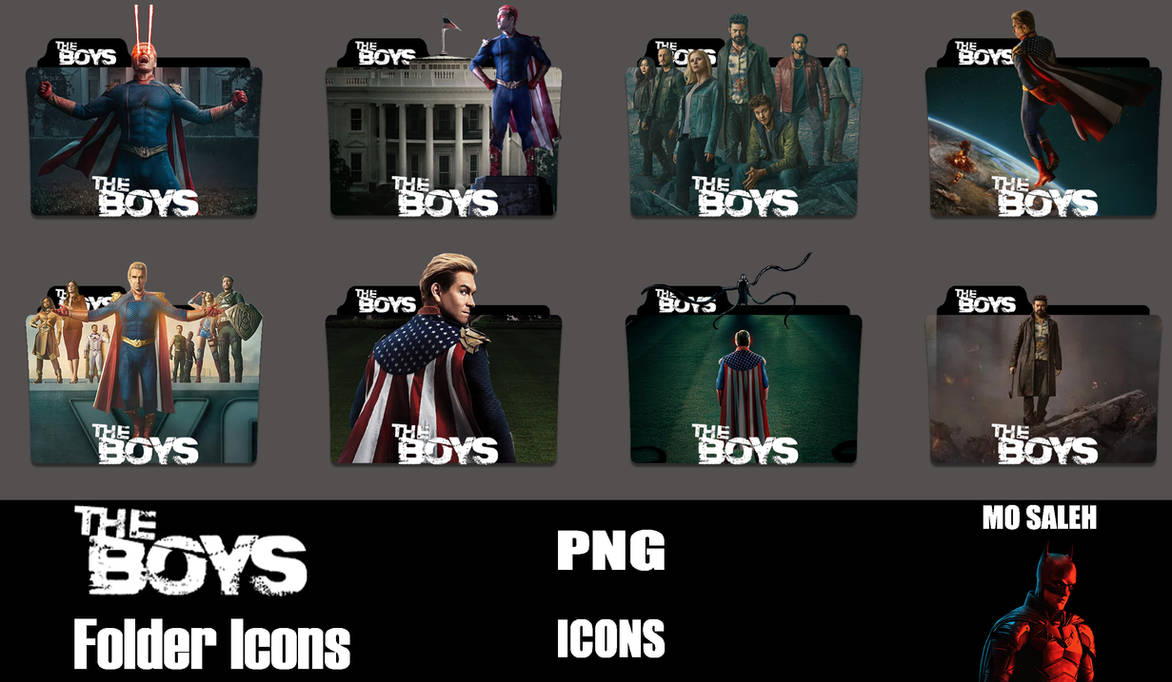 The Boys S05 Folder Icons by mosaleh66 on DeviantArt
