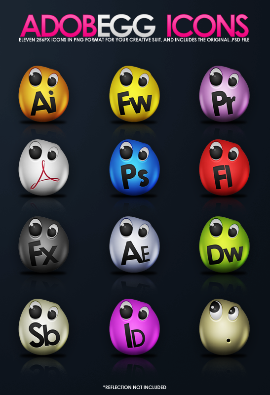 AdobeEgg Icons
