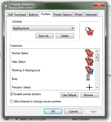 Cursor: Big Mac by SadisticHylianBrony on DeviantArt