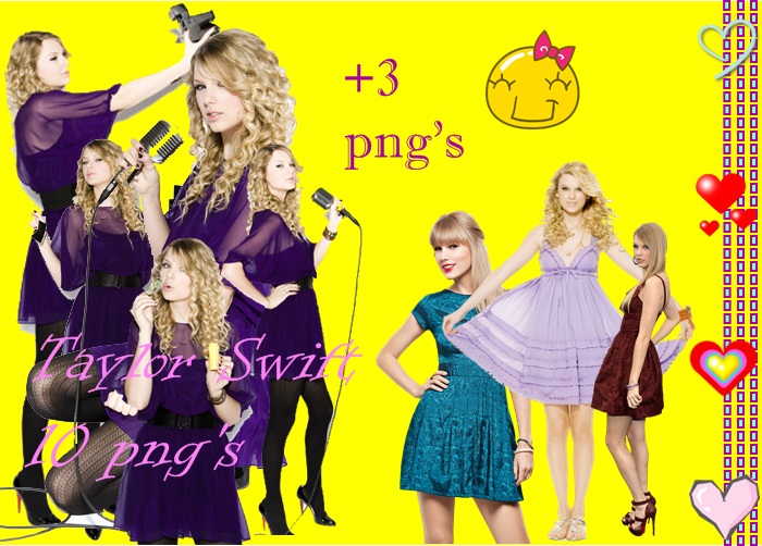 Taylor Swift Png Pack by sugarcherry by sugarcherry27 on DeviantArt