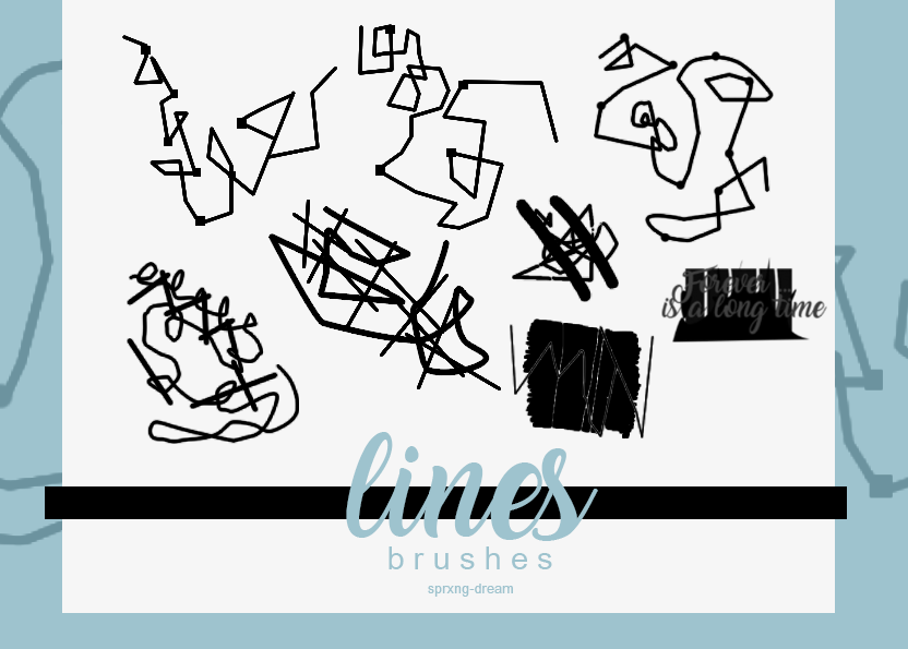 lines brushes by sprxng-dream on DeviantArt
