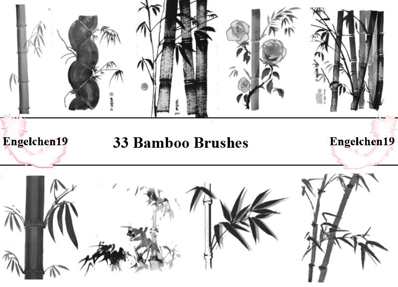 Bamboo Bambus Brushes PS 7