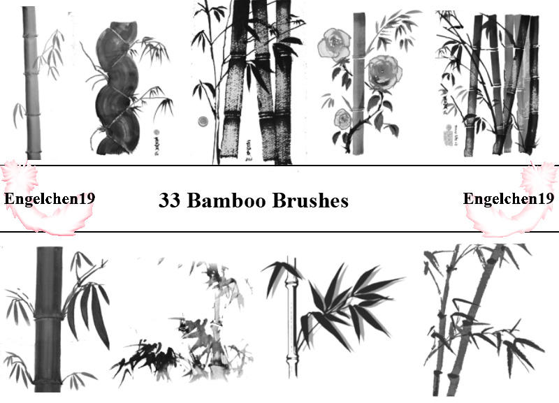 Bamboo Bambus Brushes PS 7 by Engelchen19 on DeviantArt