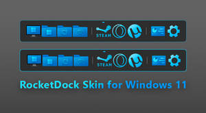 RocketDock Skin for Windows 11