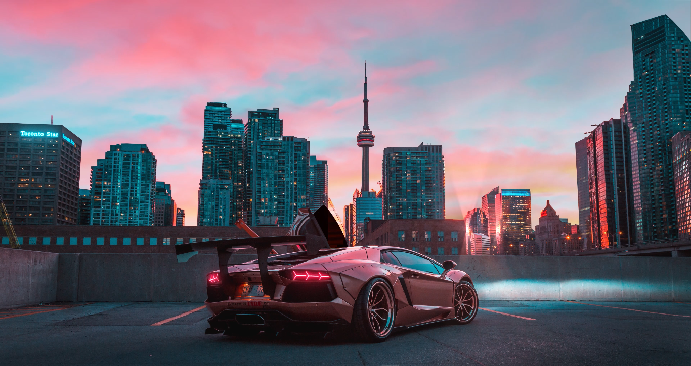 Wallpaper 4k Red Lamborghini Wallpaper