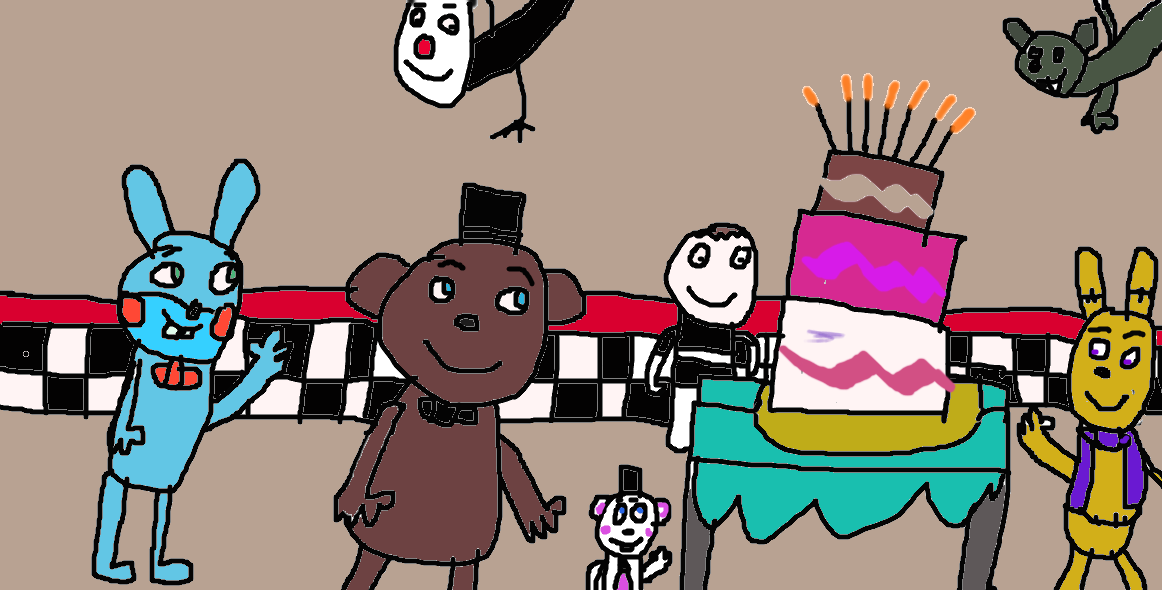 Happy 7th anniversary Fnaf by freddyfazbearpizza2 on DeviantArt