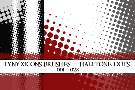 Tynyxicons Brushes: 001 - 023