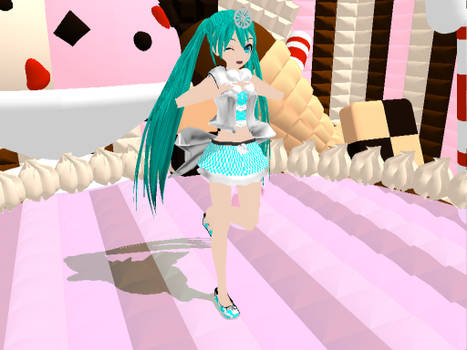 mmd dt-style Miku the 3rd Alice