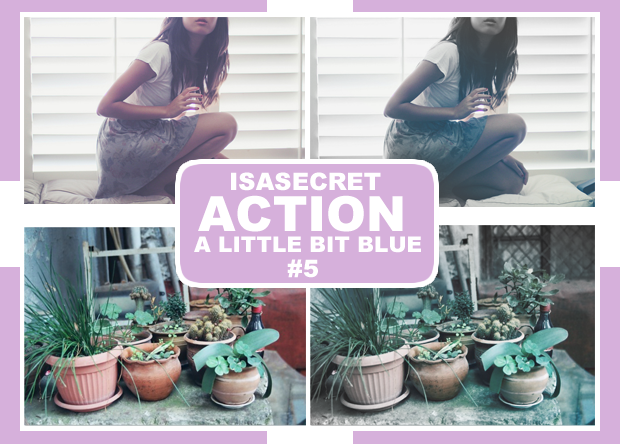 IsaSecret Action #5 - A Little Bit Blue