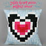 Sewing Tutorial: The Zelda Heart Piece Pillow