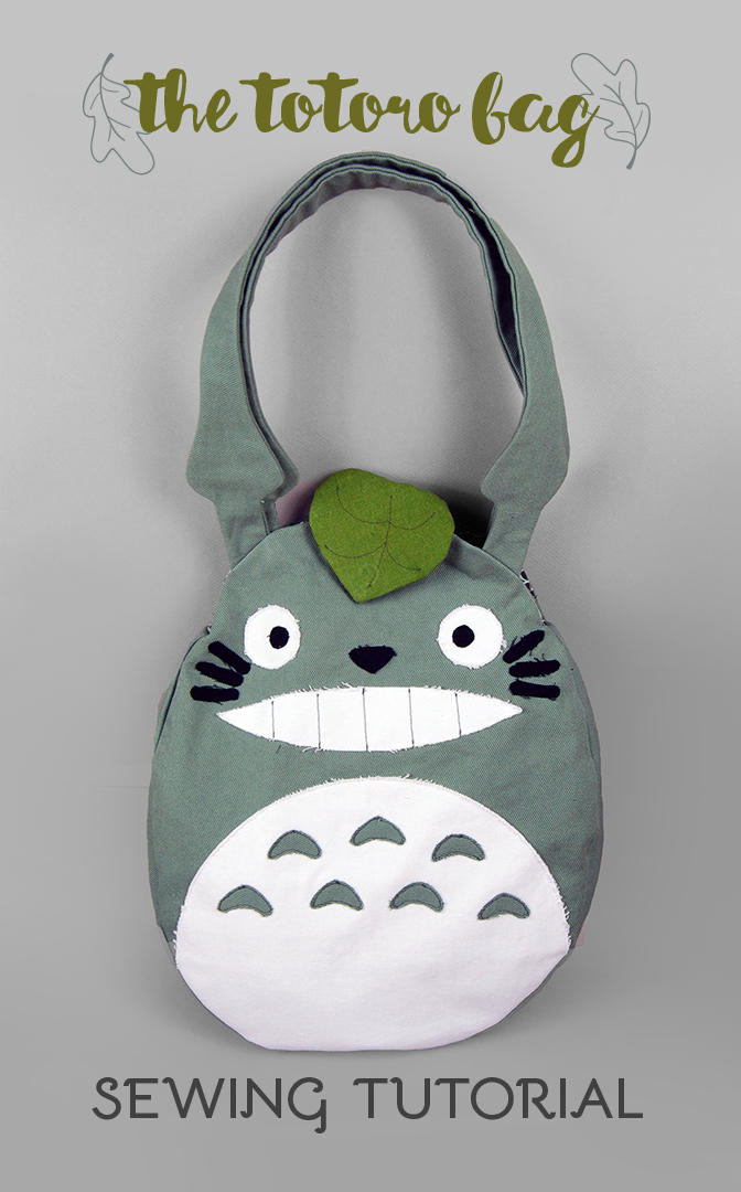 Sewing Tutorial: The Totoro Bag by SewDesuNe