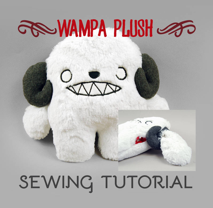 Sewing Tutorial - The Wampa Plush by SewDesuNe