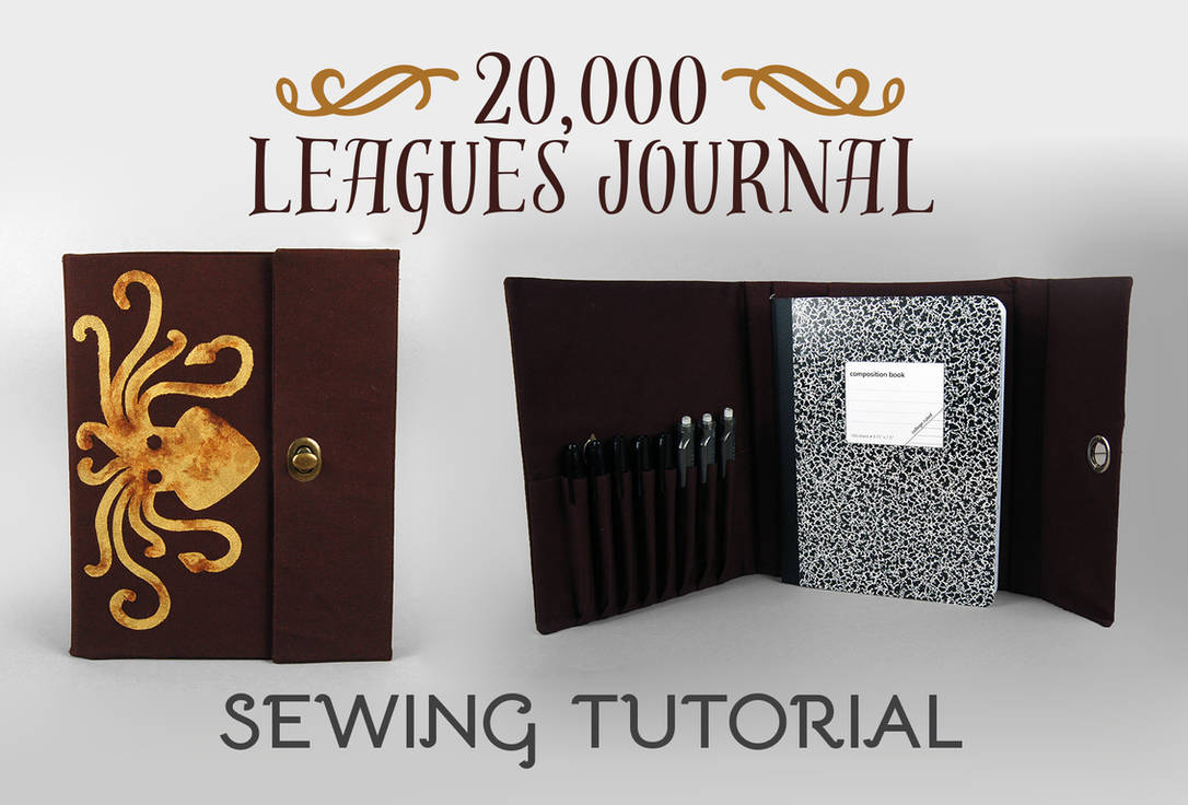 Sewing Tutorial - The 20,000 Leagues Journal by SewDesuNe