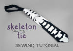 Sewing Tutorial - Skeleton Tie