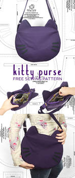 Sewing Tutorial - Kitty Purse