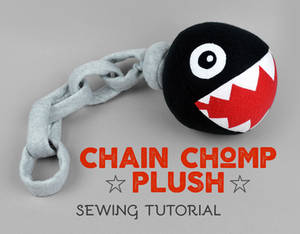 Sewing Tutorial - Super Mario Chain Chomp Plush