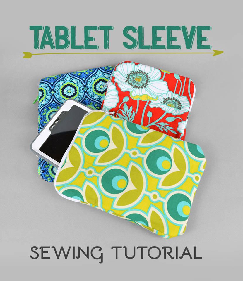 Tablet Sleeve Sewing Pattern by SewDesuNe on DeviantArt