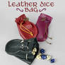 Leather Dice Bag Sewing Pattern